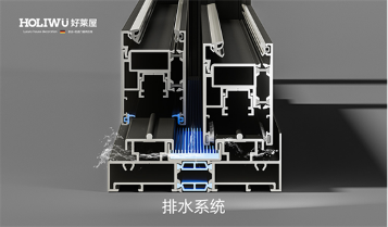 防雨门窗设计 三重防护确保家居安全(图3) 夏季多雨季节,好莱屋门窗让家万无一“湿”