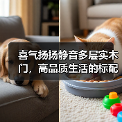 喜气扬扬静音多层实木门,高品质生活的标配(图4) 喜气扬扬静音多层实木门,高品质生活的标配(图4)