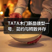 TATA木门新品银梨一号，简约与精致并存（图1）