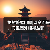 龙树整屋门窗|诗意而居,门里屋外相得益彰(图2) 龙树整屋门窗|诗意而居,门里屋外相得益彰(图2)