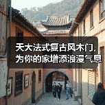 天大法式复古风木门,为你的家增添浪漫气息!(图3) 天大法式复古风木门,为你的家增添浪漫气息!(图3)