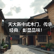 天大新中式木门，传承经典，彰显品味！（图2）