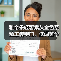 雅帝乐轻奢紫灰金色系精工装甲门,低调奢华(图3) 雅帝乐轻奢紫灰金色系精工装甲门,低调奢华(图3)