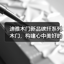 迪雅木门新品碳纤系列木门，构建心中美好的家！（图1）