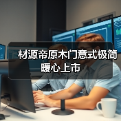 材源帝原木门意式极简 暖心上市（图4）