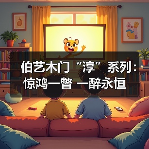 伯艺木门“淳”系列：惊鸿一瞥 一醉永恒（图1）