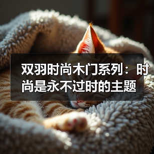 双羽时尚木门系列：时尚是永不过时的主题（图4）