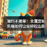 简约不简单！全屋定制风格如何让家轻松出彩（图1）