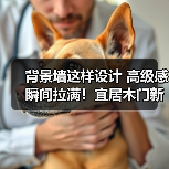 背景墙这样设计 高级感瞬间拉满！宜居木门新品惊艳亮相（图3）