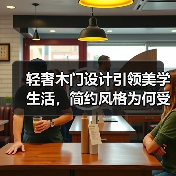轻奢木门设计引领美学生活,简约风格为何受年轻群体追捧?(图2) 轻奢木门设计引领美学生活,简约风格为何受年轻群体追捧?(图2)