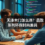 无漆木门怎么选？晶致系列环保时尚兼具（图4）