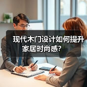 现代木门设计如何提升家居时尚感?(图4) 现代木门设计如何提升家居时尚感?(图4)