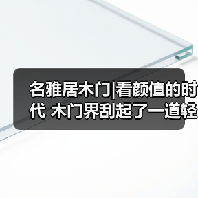 名雅居木门|看颜值的时代 木门界刮起了一道轻奢风!(图3) 名雅居木门|看颜值的时代 木门界刮起了一道轻奢风!(图3)