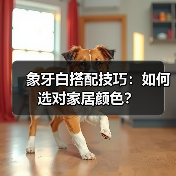 象牙白搭配技巧：如何选对家居颜色？（图3）