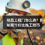 精品工程门怎么选？揭秘高性价比施工技巧（图1）