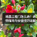 精品工程门怎么选？选购指南与安装技巧详解（图2）
