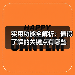实用功能全解析：值得了解的关键点有哪些（图3）