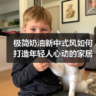 极简奶油新中式风如何打造年轻人心动的家居空间?(图3) 极简奶油新中式风如何打造年轻人心动的家居空间?(图3)