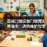 田诚门窗设备门窗网实用指南:选购维护与常见问题解析(图3) 田诚门窗设备门窗网实用指南:选购维护与常见问题解析(图3)