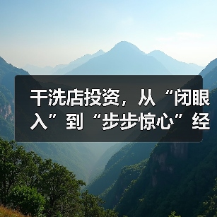 干洗店投资，从“闭眼入”到“步步惊心”经历了什么？（图2）