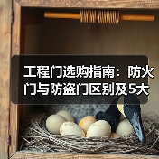 工程门选购指南:防火门与防盗门区别及5大实用方法(图2) 工程门选购指南:防火门与防盗门区别及5大实用方法(图2)