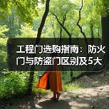 工程门选购指南:防火门与防盗门区别及5大实用方法(图4) 工程门选购指南:防火门与防盗门区别及5大实用方法(图4)