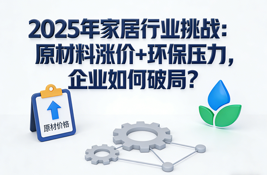 2025年家居行业挑战：原材料涨价+环保